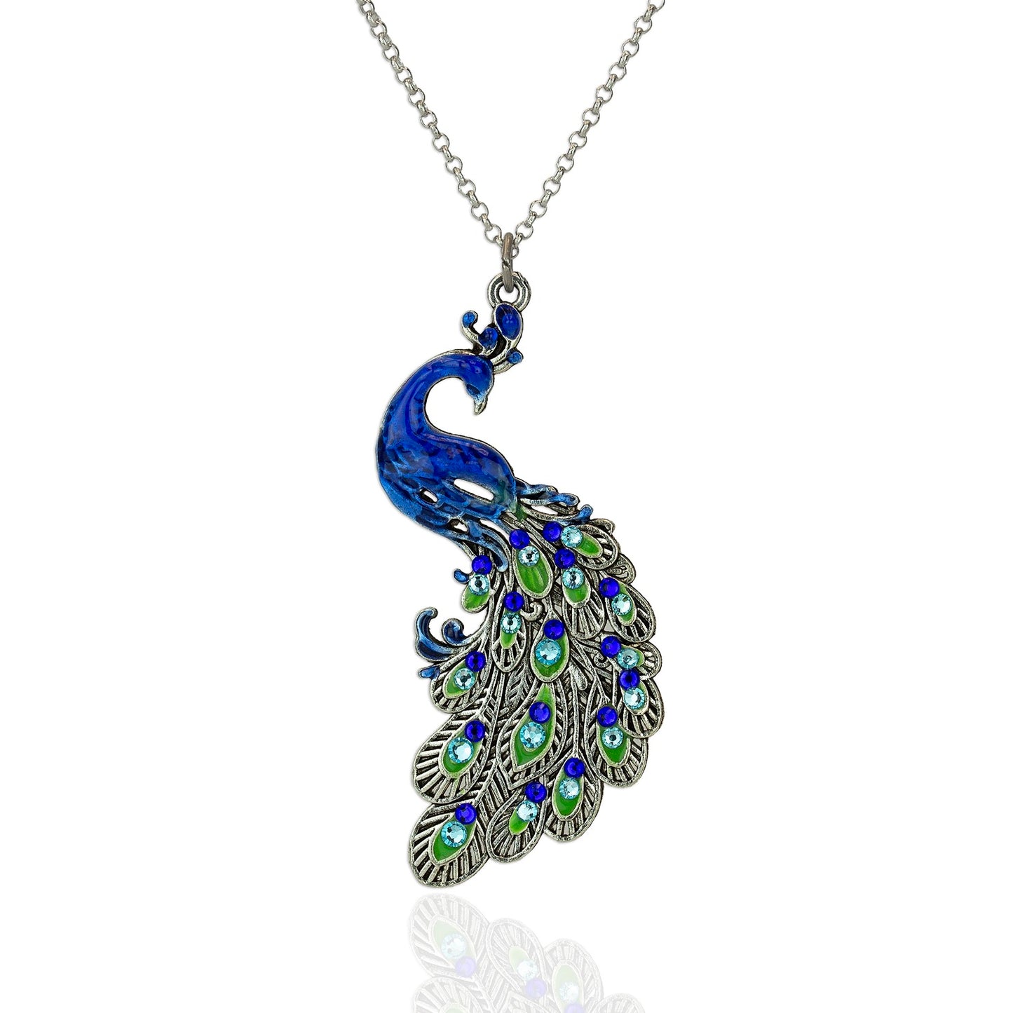 Necklace Peacock 1